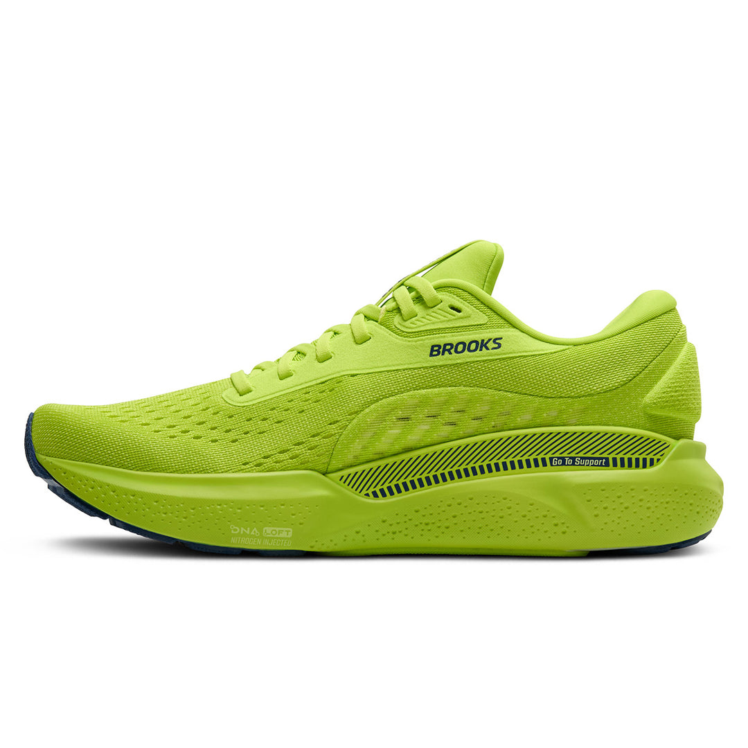 Brooks Adrenaline GTS 24 Mens | Acid Lime/sunny Lime/navy
