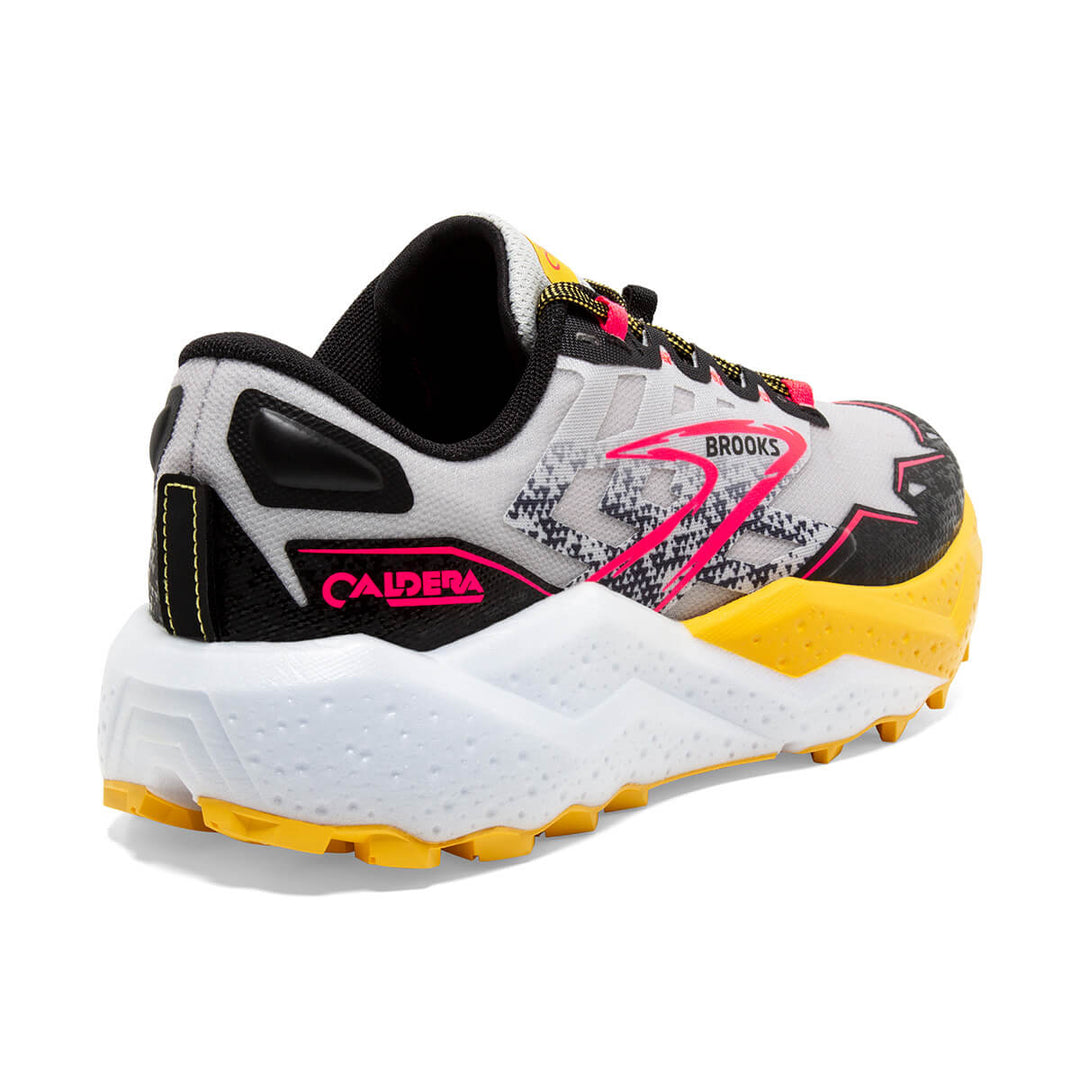 Brooks Caldera 7 Womens | Lunar Rock/lemon Chrome/black