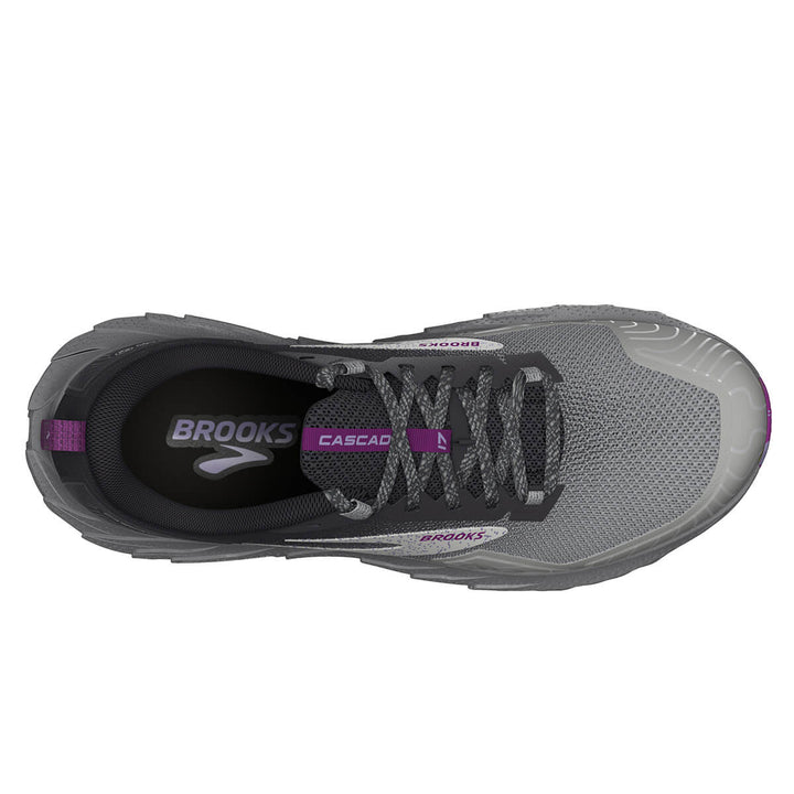 Brooks Cascadia 17 Womens | Oyster | top