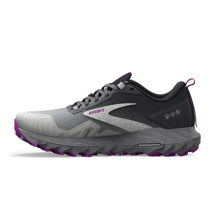 Brooks Cascadia 17 Womens | Oyster | medial