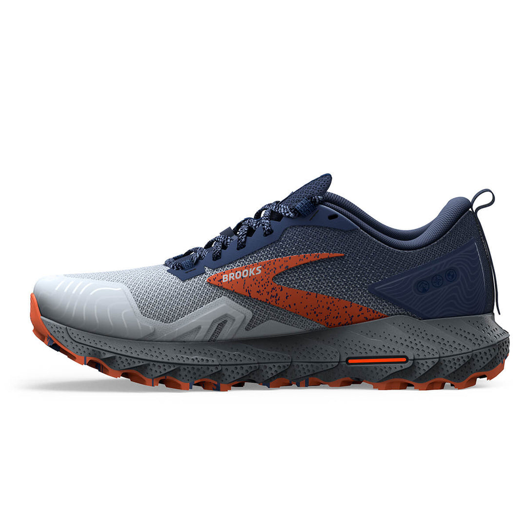 Brooks Cascadia 17 Mens Trail running shoes | Blue | medial