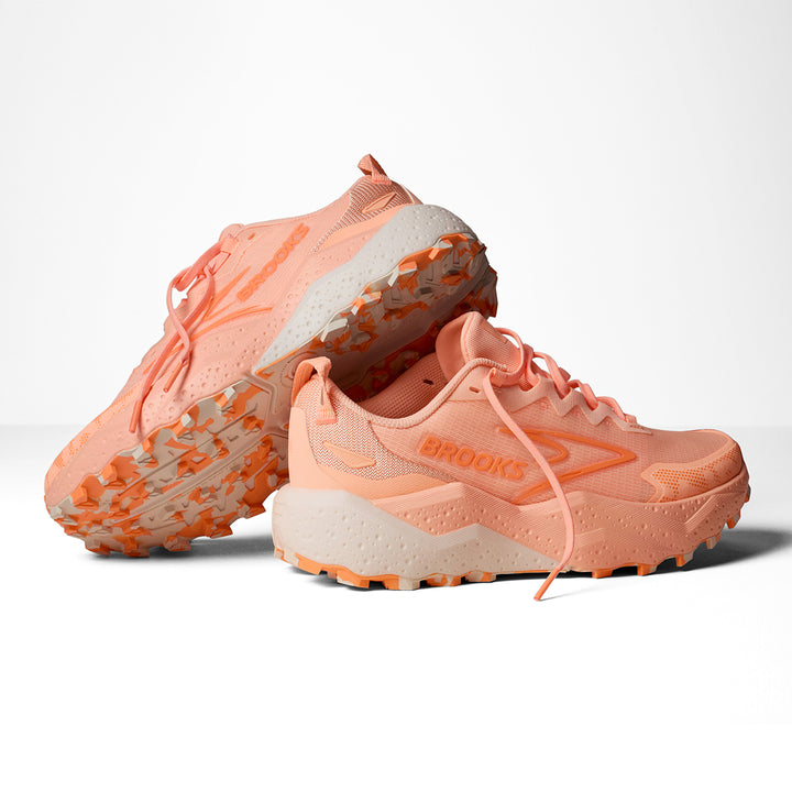 Brooks Caldera 8 Womens | Peach/peach/coconut
