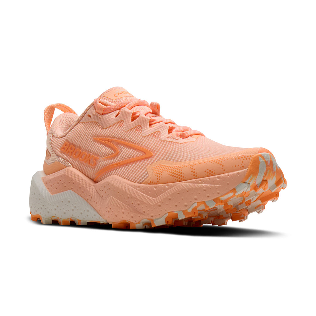 Brooks Caldera 8 Womens | Peach/peach/coconut