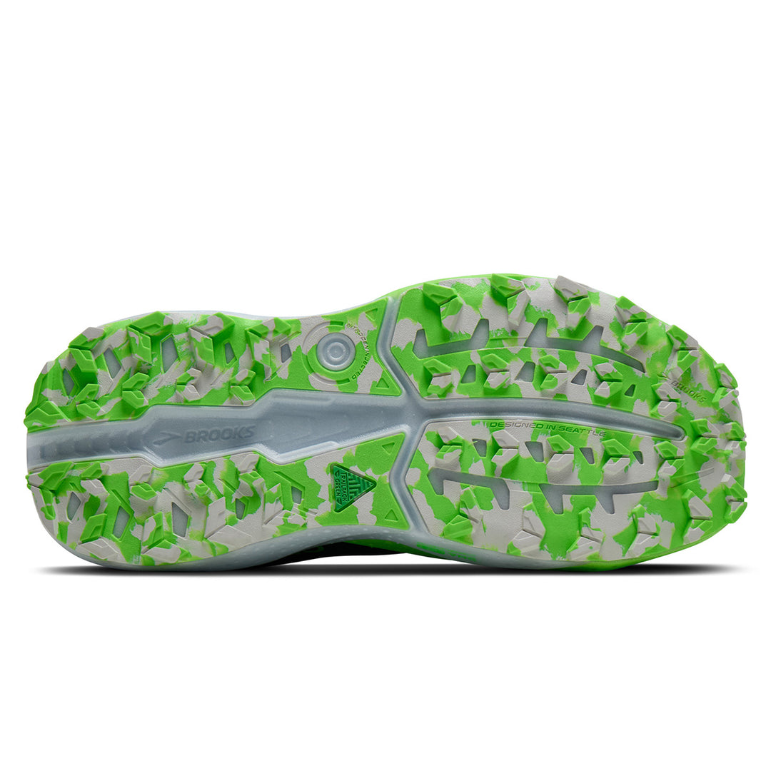 Brooks Caldera 8 Mens | Atlantic Deep/green/white