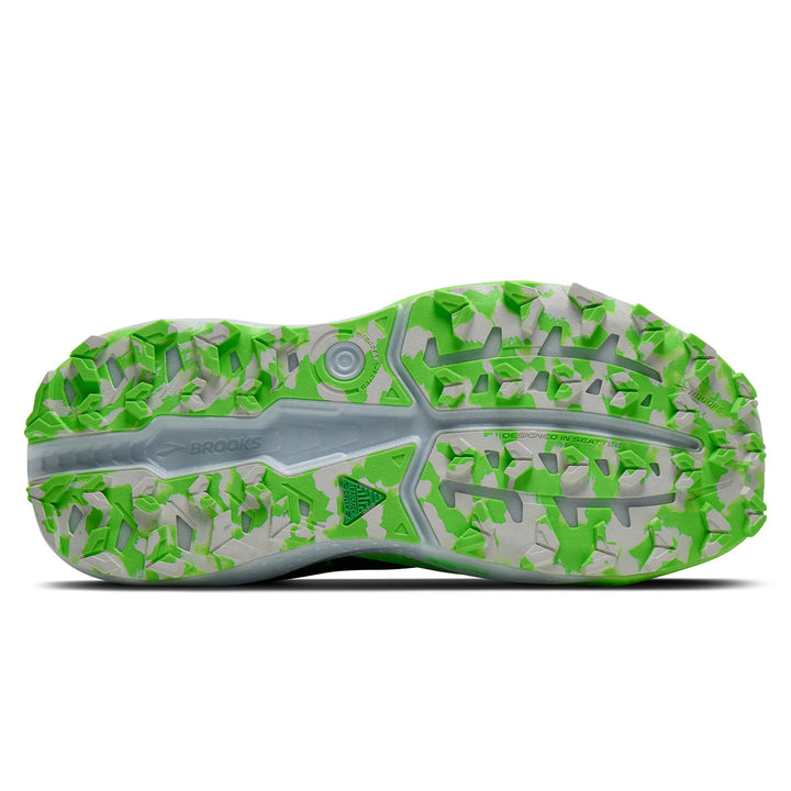 Brooks Caldera 8 Mens | Atlantic Deep/green/white