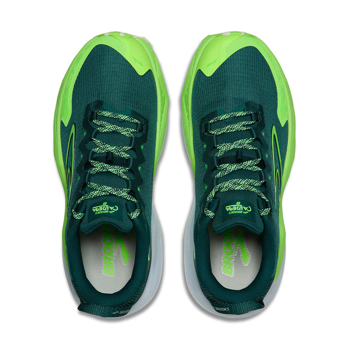 Brooks Caldera 8 Mens | Atlantic Deep/green/white