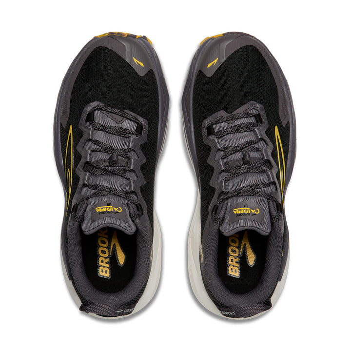 Brooks Caldera 8 Mens | Black/rabbit/zest