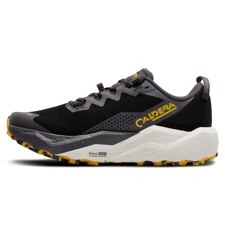 Brooks Caldera 8 Mens | Black/rabbit/zest