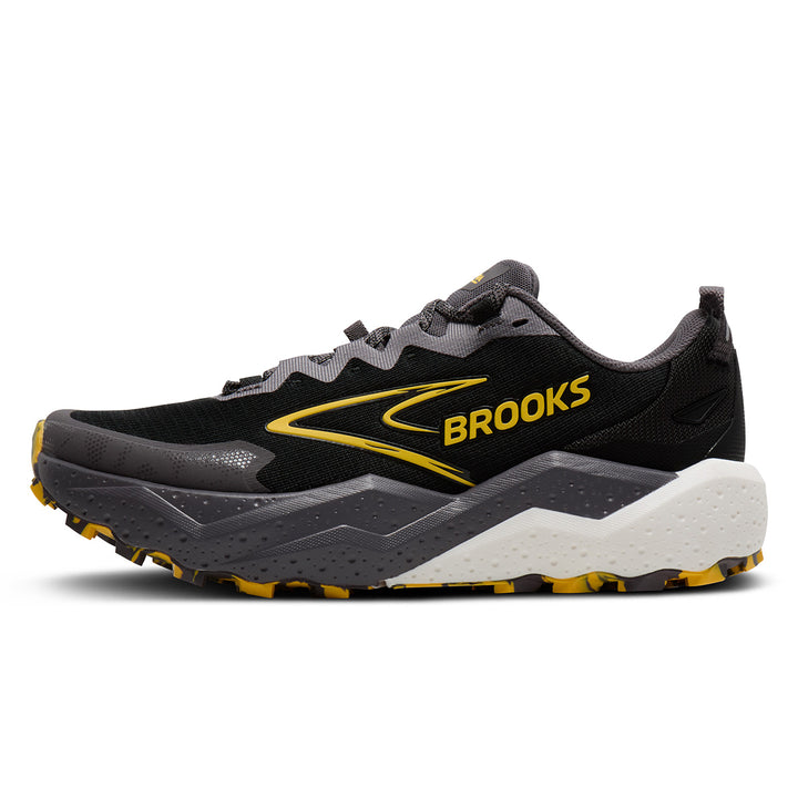 Brooks Caldera 8 Mens | Black/rabbit/zest