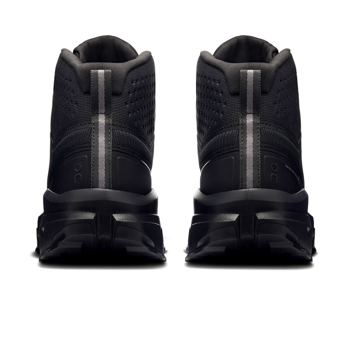 On Cloudrock Mid Waterproof Mens | Black/Black