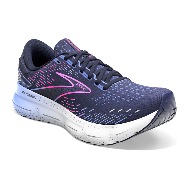 Brooks Glycerin 20 Womens Running Shoes | Peacoat | front