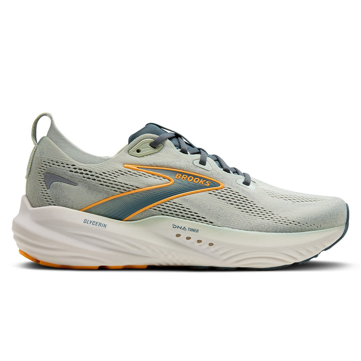Brooks Glycerin 22 Mens | Smoke/Stormy/Orange