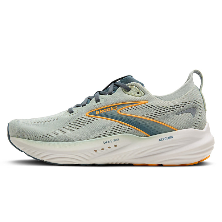 Brooks Glycerin 22 Mens | Smoke/Stormy/Orange