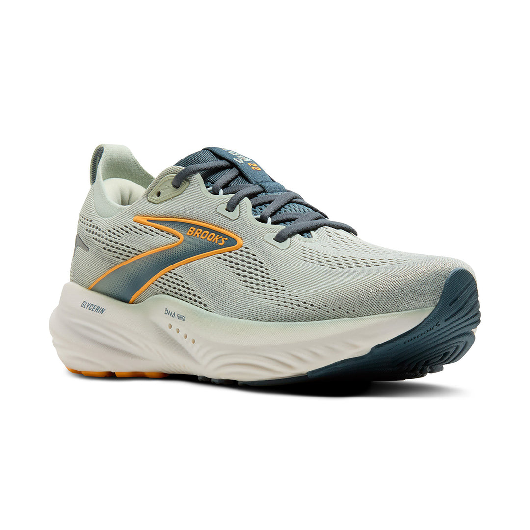 Brooks Glycerin 22 Mens | Smoke/Stormy/Orange