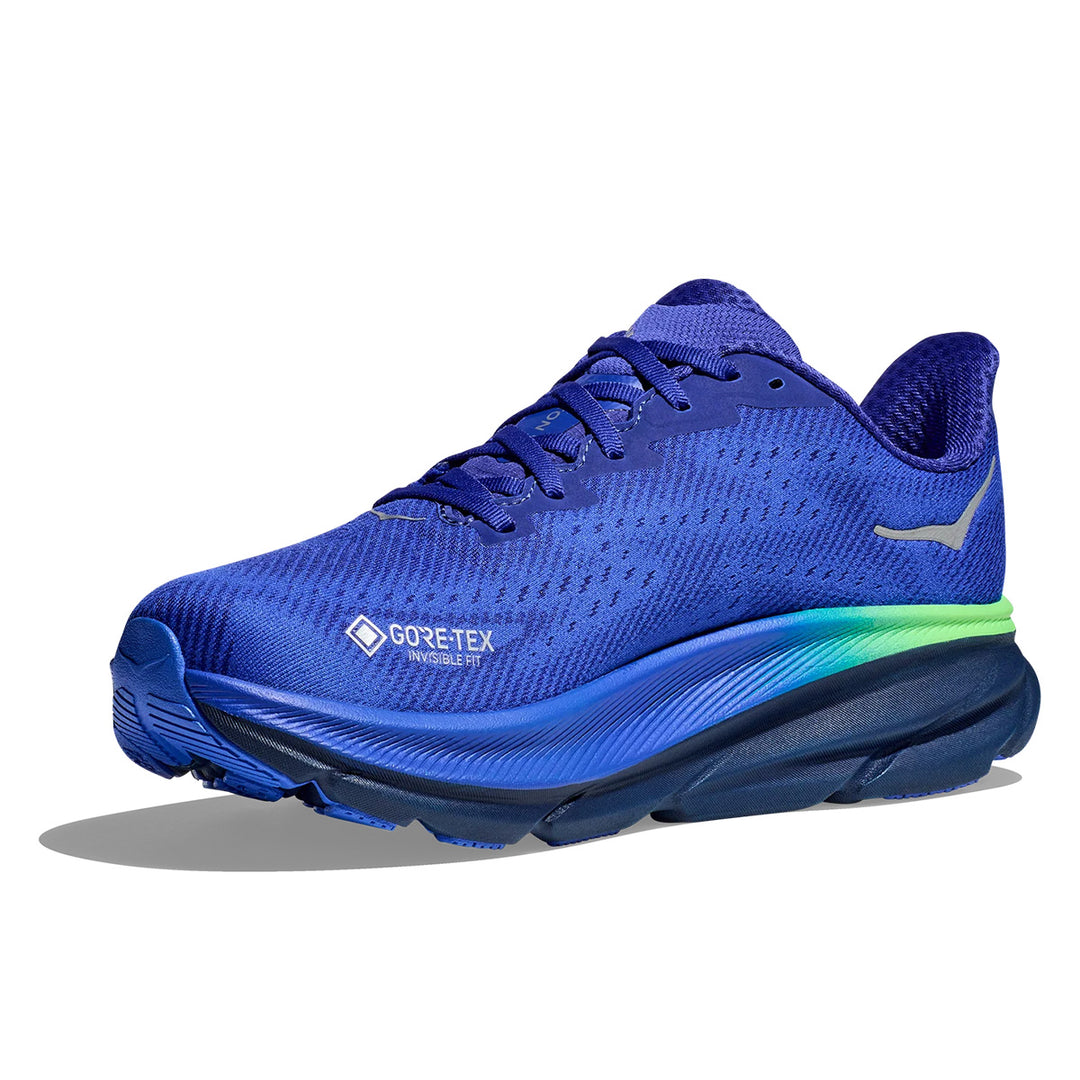 Hoka Clifton 9 Gore-tex Mens | Dazzling Blue / Evening Sky