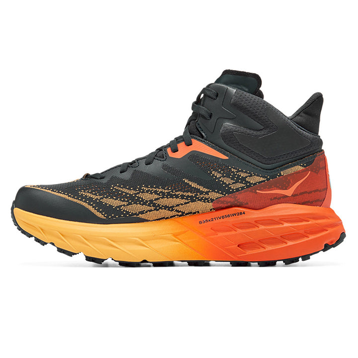 Hoka Speedgoat 5 Mid Gore-Tex Mens | Blue Graphite / Amber Yellow