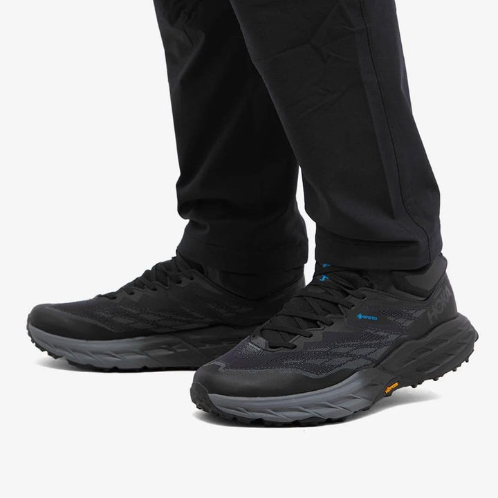 Hoka Speedgoat 5 Mid Gore-tex Mens | Black / Black