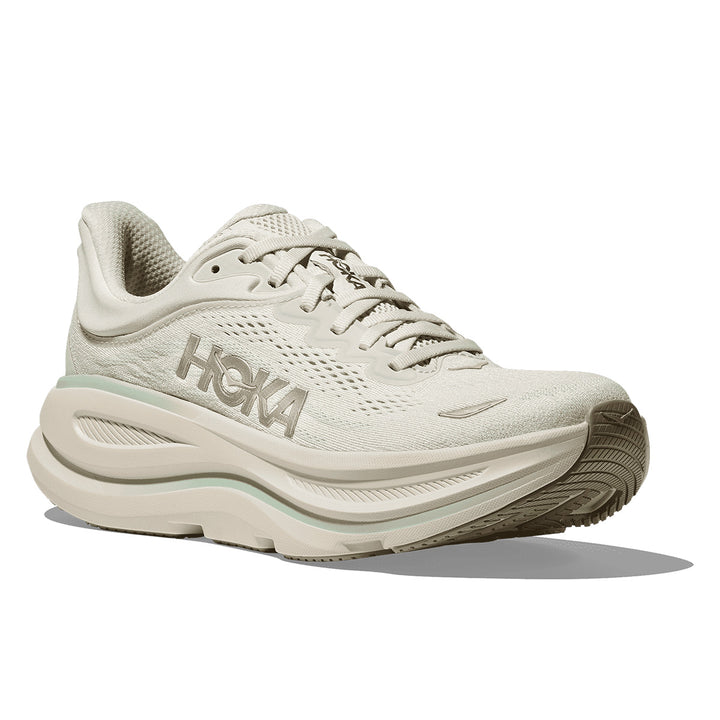 Hoka Bondi 9 Womens | Truffle Salt / Sea Glass