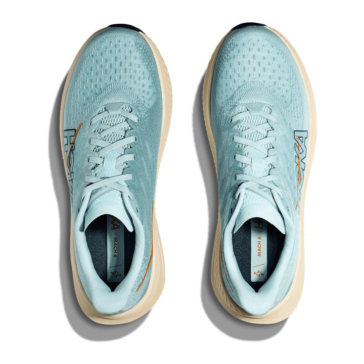 Hoka Mach 6 Mens | Clear Sea / Sea Water