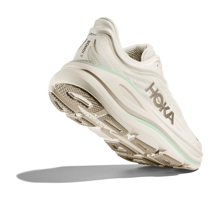 Hoka Bondi 9 Womens | Truffle Salt / Sea Glass