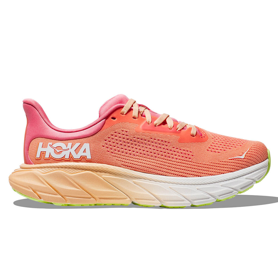 Hoka Arahi 7 Womens Running Shoes | Papaya / Coral