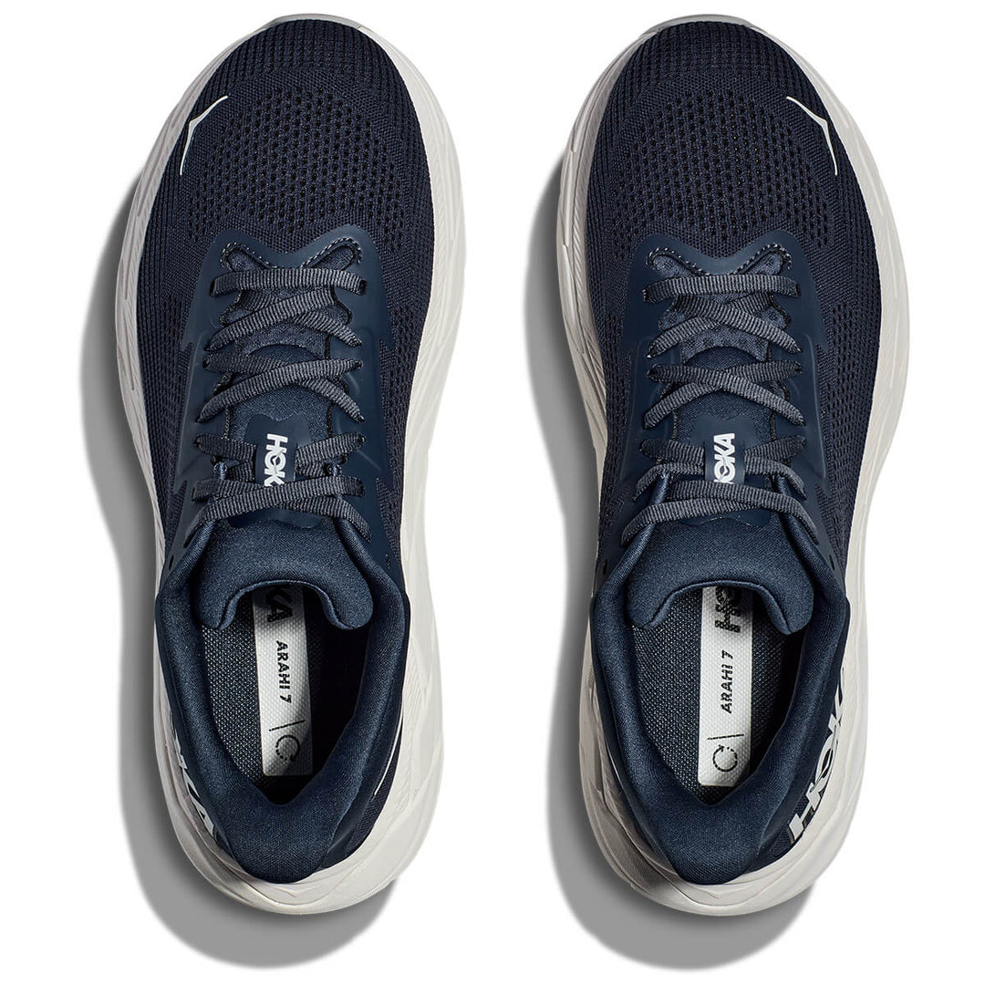 Hoka Arahi 7 Mens Running Shoes | Outer Space top view