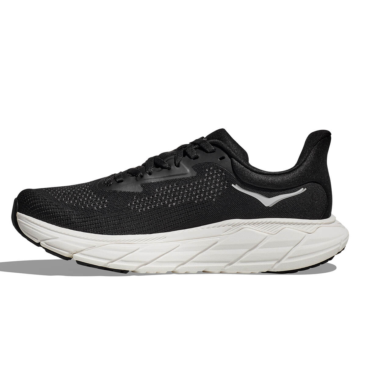 Hoka Arahi 7 Mens Running Shoes | Black / White – Alexandra Sports