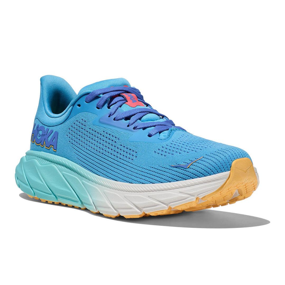 Hoka Arahi 7 Womens Running Shoes | Swim Day / Virtual Bluefront view