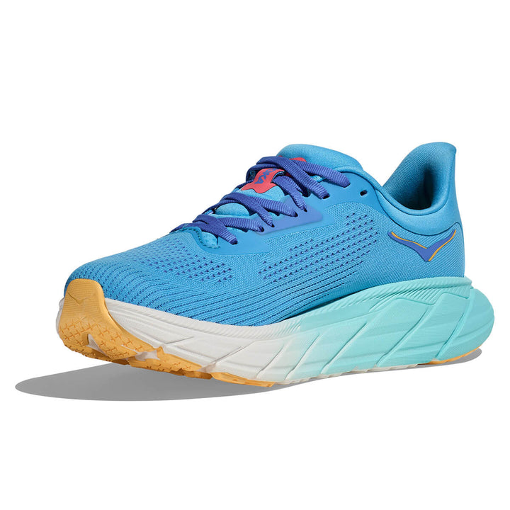 Hoka Arahi 7 Womens Running Shoes | Swim Day / Virtual Blue foam