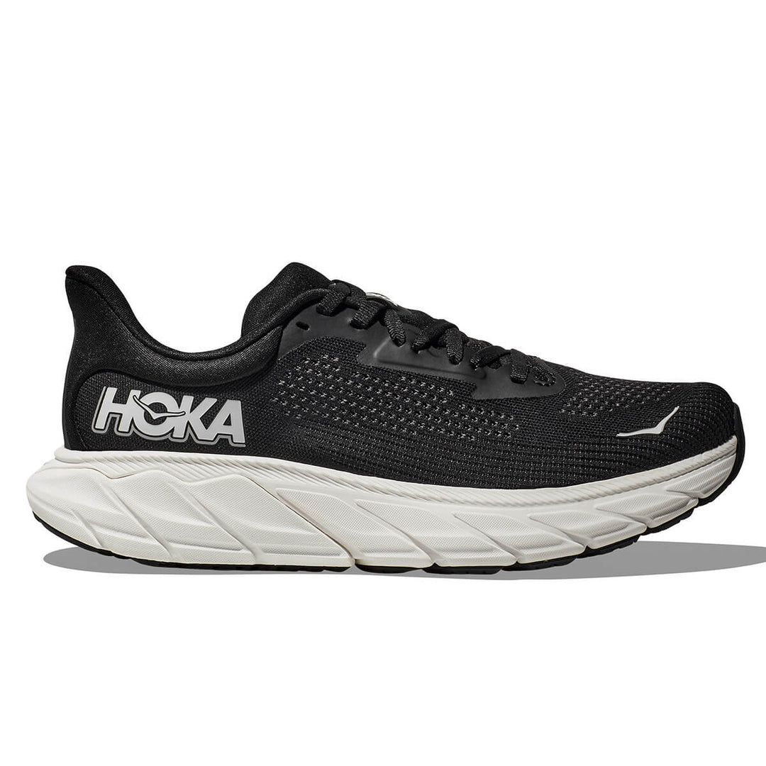 Hoka Arahi 7 Womens Running Shoes | Black / White