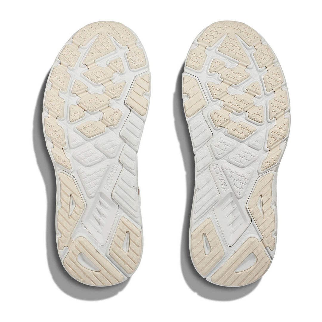 Hoka Arahi 7 Womens Running Shoes | Blanc De Blanc/Rose Gold sole