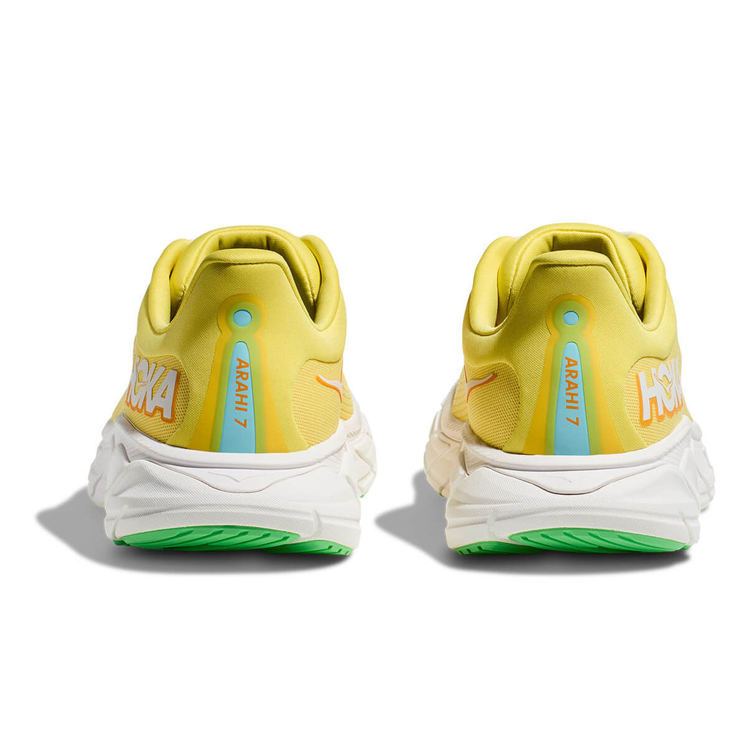 Hoka Arahi 7 Mens Running shoes | Lemonade back