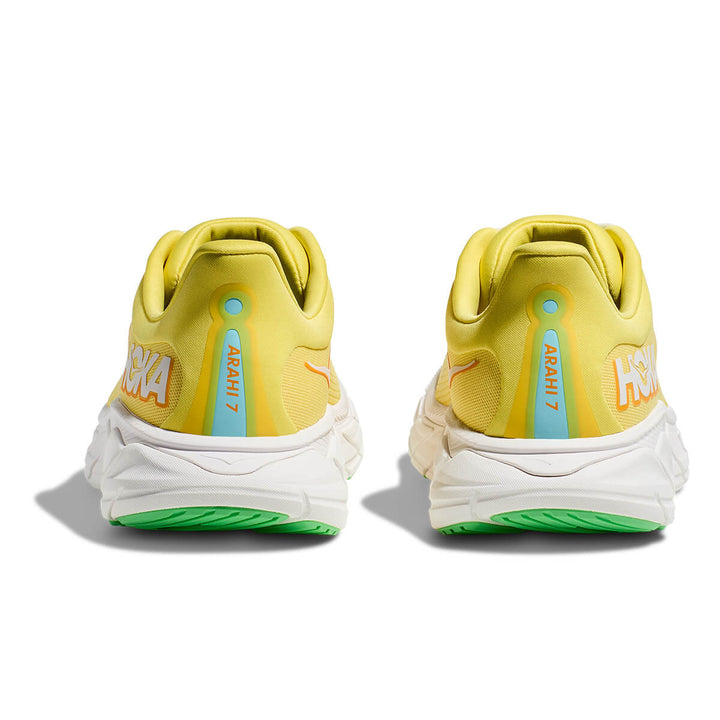 Hoka Arahi 7 Mens Running shoes | Lemonade back