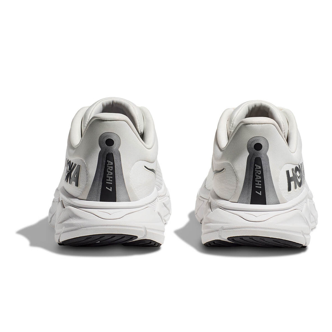 Hoka Arahi 7 Mens Running Shoes | Blanc De Blanc back