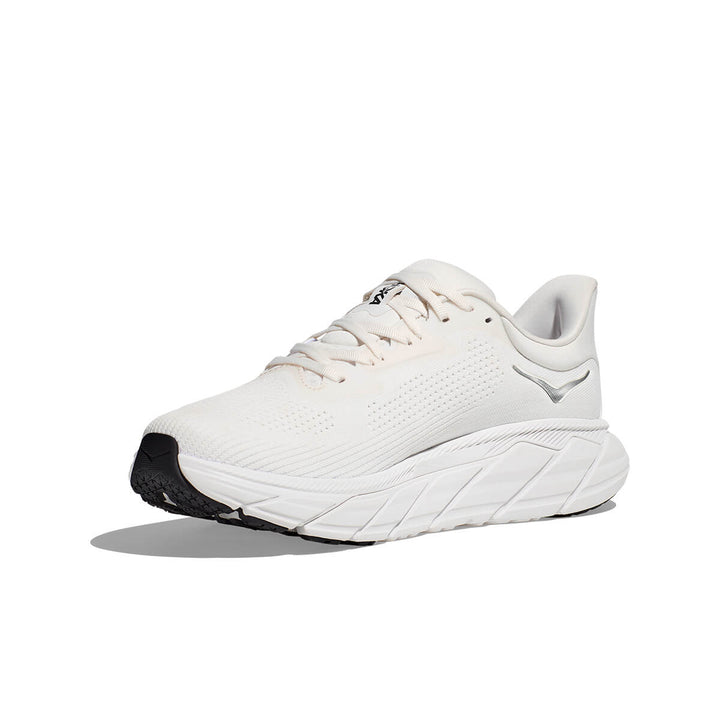 Hoka Arahi 7 Mens Running Shoes | Blanc De Blanc front inside