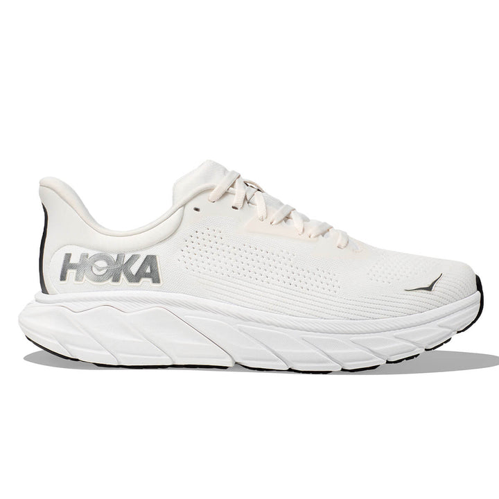 Hoka Arahi 7 Mens Running Shoes | Blanc De Blanc 