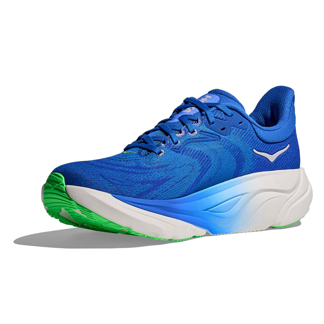 Hoka Arahi 8 Mens | Cobalt Blue / Neon Green