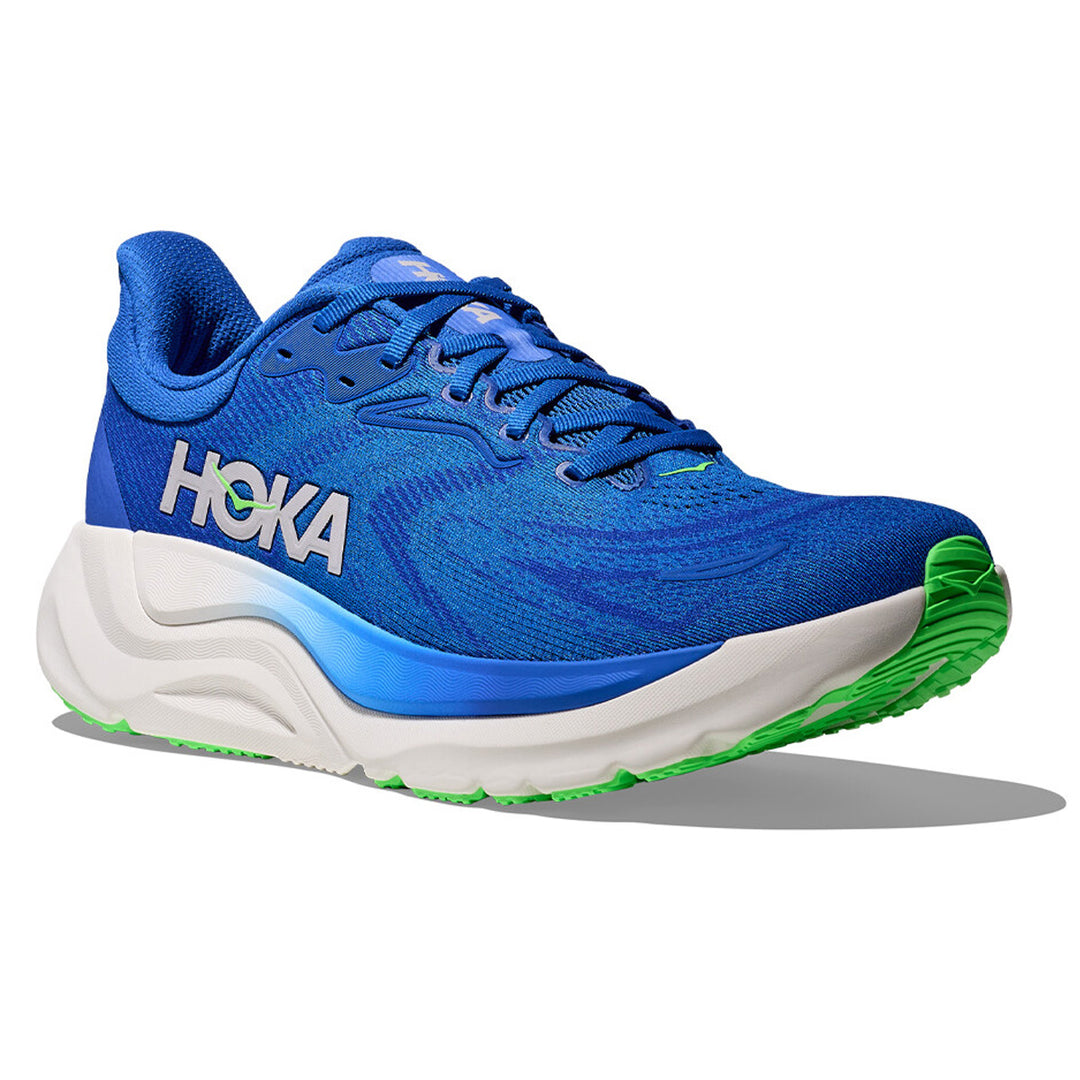 Hoka Arahi 8 Mens | Cobalt Blue / Neon Green