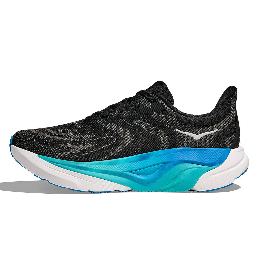 Hoka Arahi 8 Mens | Black / Skyward Blue