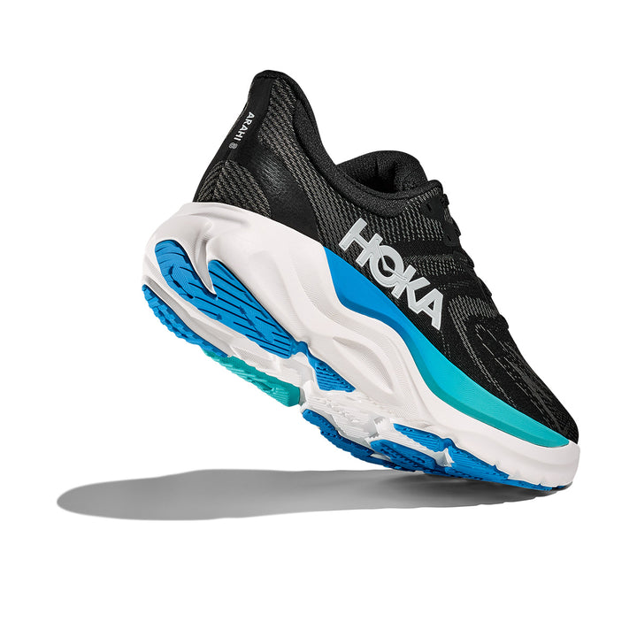 Hoka Arahi 8 Mens | Black / Skyward Blue