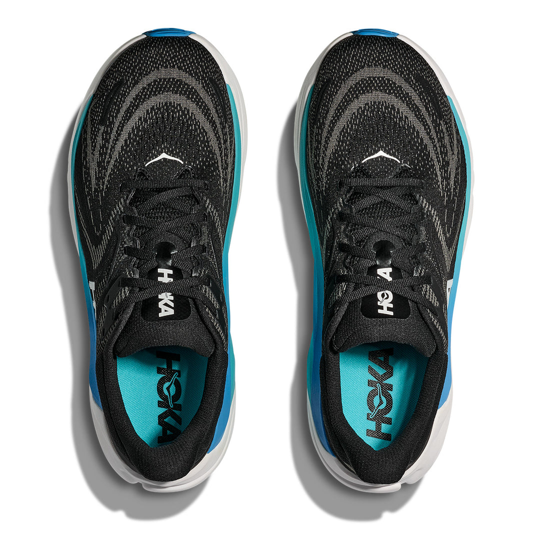 Hoka Arahi 8 Mens | Black / Skyward Blue
