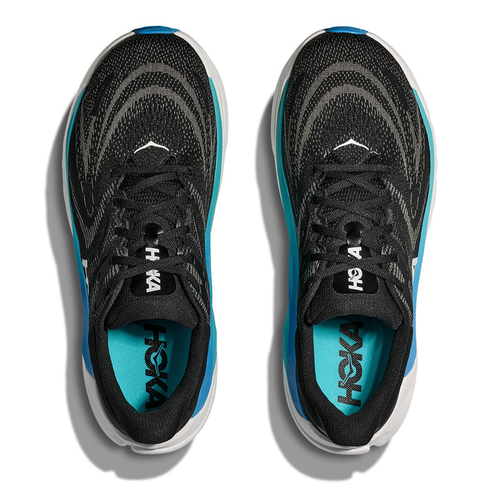 Hoka Arahi 8 Mens | Black / Skyward Blue