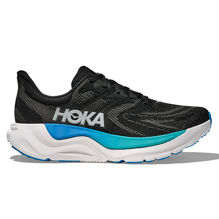Hoka Arahi 8 Mens | Black / Skyward Blue