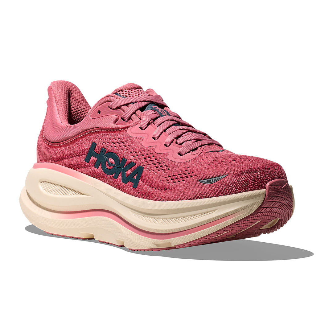 Hoka Bondi 9 Womens | Lingonberry / Cranberry