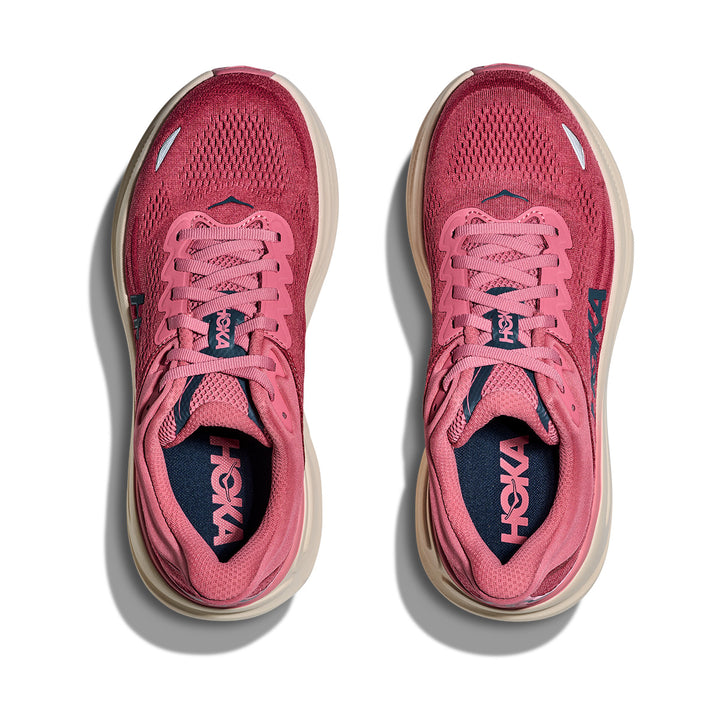 Hoka Bondi 9 Womens | Lingonberry / Cranberry