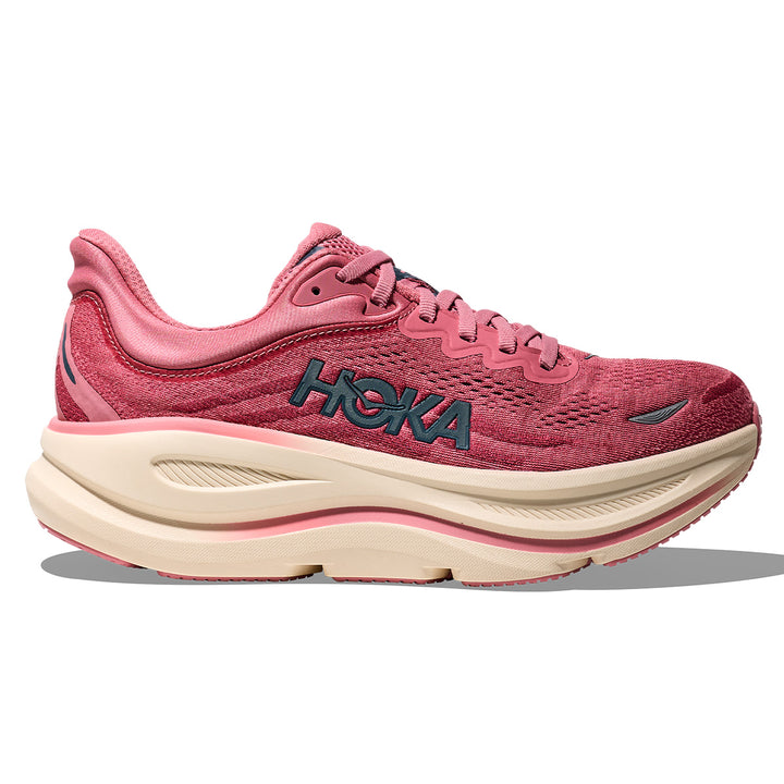 Hoka Bondi 9 Womens | Lingonberry / Cranberry