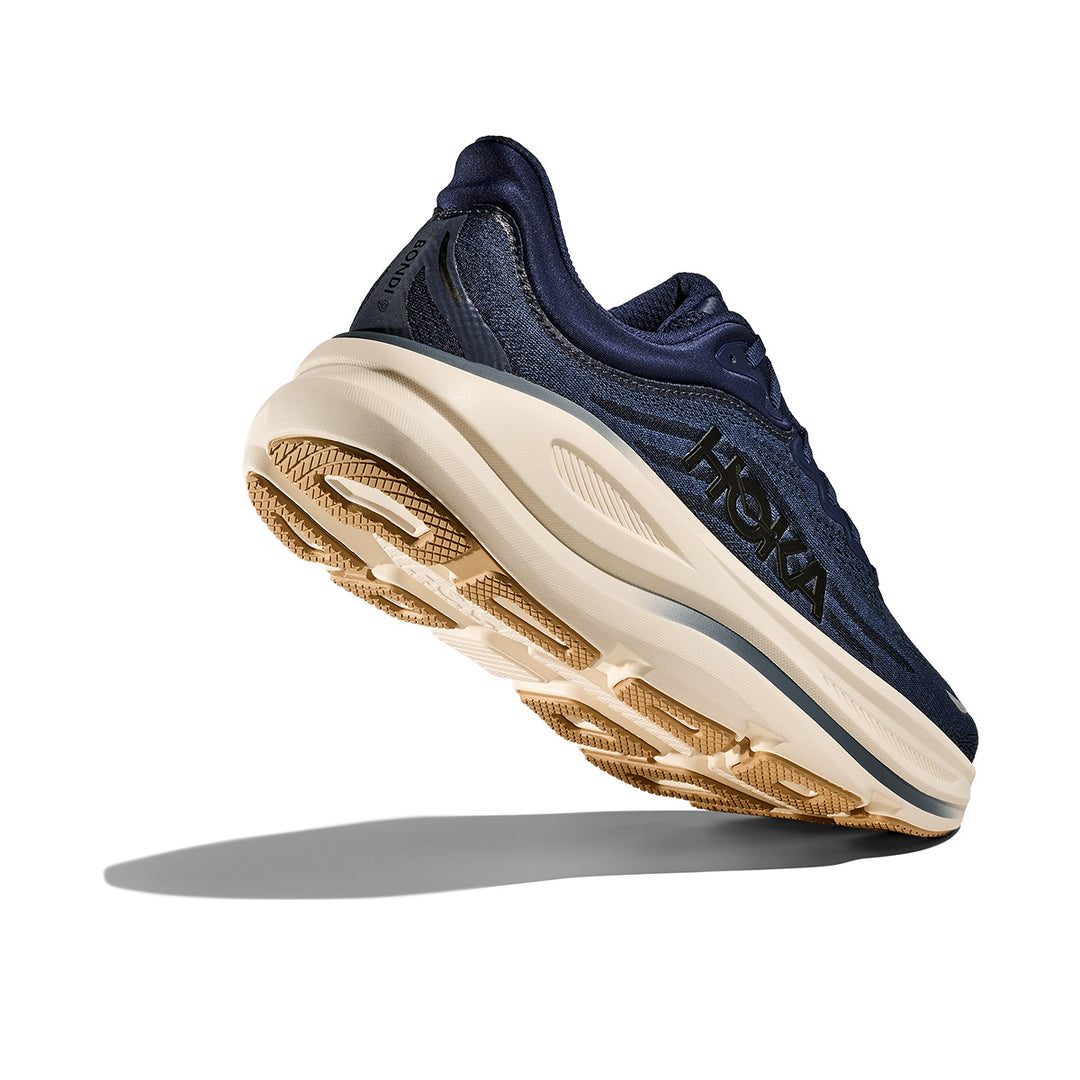 Hoka Bondi 9 Mens | Midnight Blue / Varsity Navy