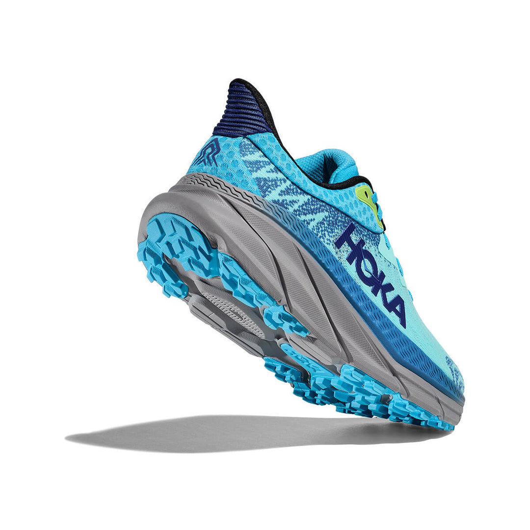 Hoka Challenger 7 Mens Trail Running Shoes | Swim Day underside