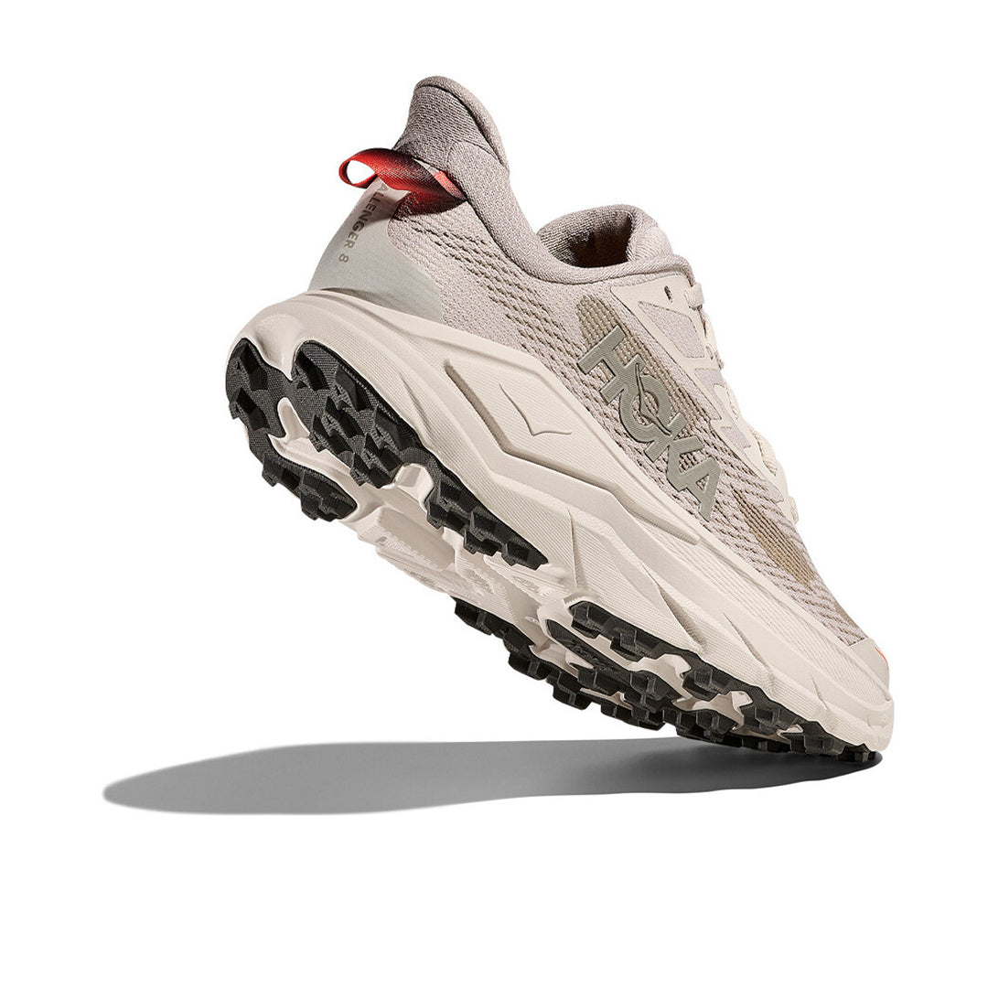 Hoka Challenger 8 Womens | Stucco / Asphalt Grey