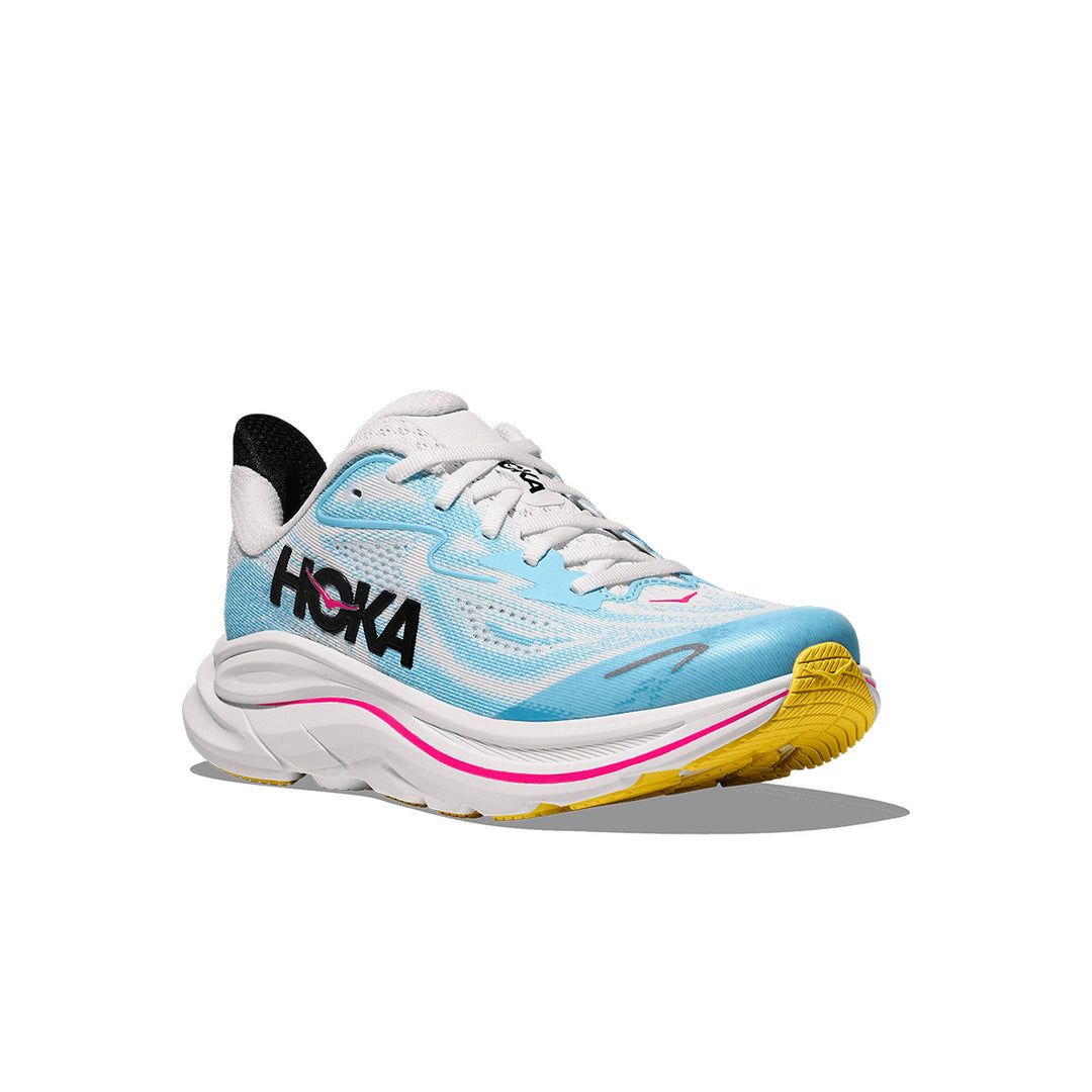 Hoka Clifton 10 Big Kids Junior | Frost / Soaring Blue